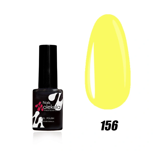 Гель-лак Molekula Gel Polish №156 Жовта канарка, емаль 6 мл