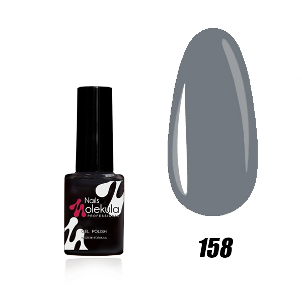 Гель-лак Molekula Gel Polish №158 Грифельний, емаль 6 мл