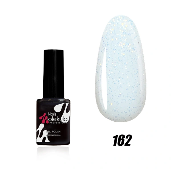 Гель-лак Molekula Gel Polish №162 Опал Сатурн, із шиммером 6 мл