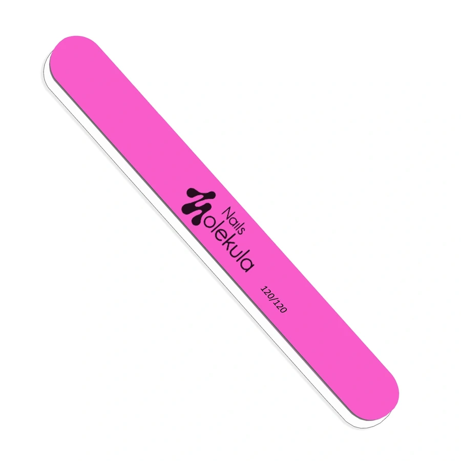 Пилочка+баф двостороння Molekula Nail File-Buff M-72 120/120 грит
