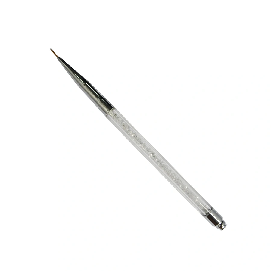 Пензель для малювання з ручкою кристал Molekula Brush for Painting Crystal Handle синтетичний