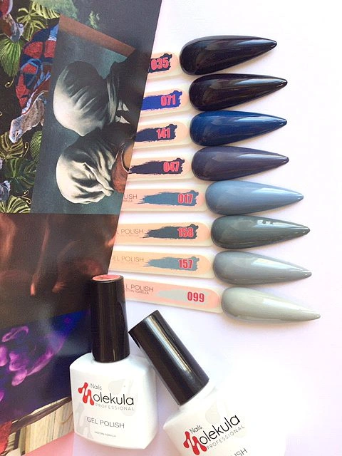 Гель-лак Molekula Gel Polish №141 Сапфір, емаль 11 мл