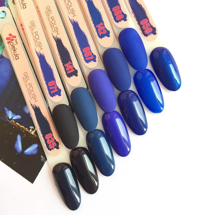 Гель-лак Molekula Gel Polish №141 Сапфір, емаль 11 мл