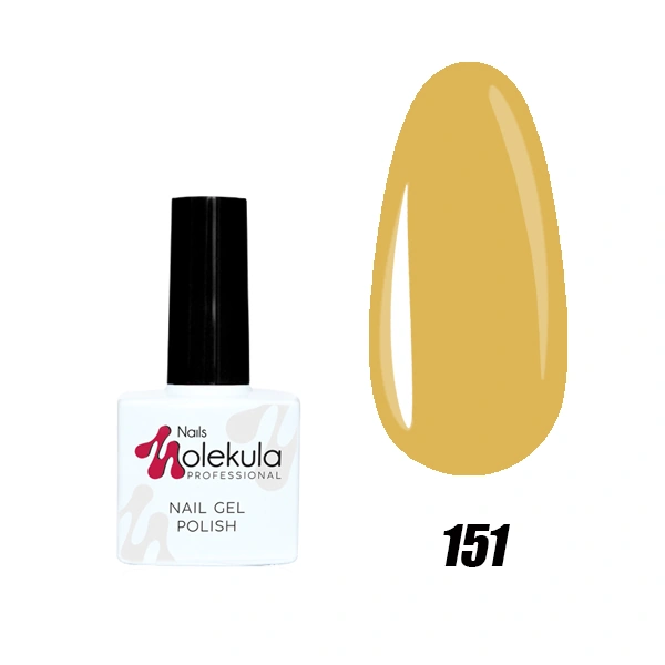 Гель-лак Molekula Gel Polish №151 Янтарний, емаль 11 мл