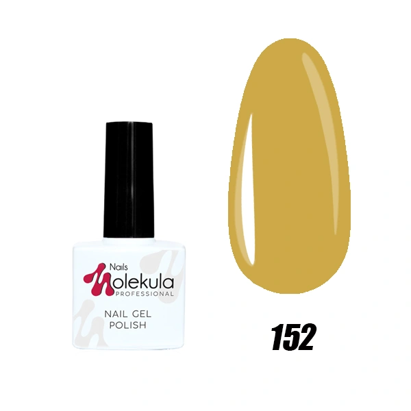 Гель-лак Molekula Gel Polish №152 Гірчичний, емаль 11 мл