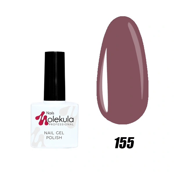 Гель-лак Molekula Gel Polish №155 Темний пурпур, емаль 11 мл