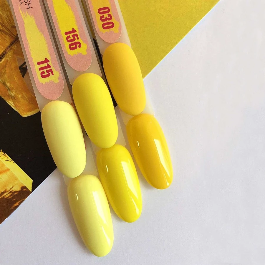 Гель-лак Molekula Gel Polish №156 Жовта канарка, емаль 11 мл