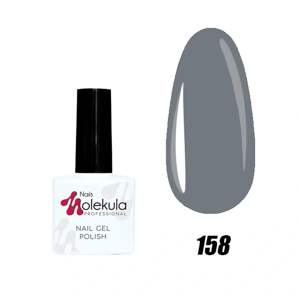 Гель-лак Molekula Gel Polish №158 Грифельний, емаль 11 мл
