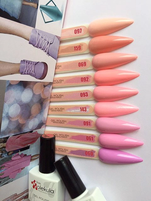 Гель-лак Molekula Gel Polish №159 Рожева павутина, емаль 11 мл