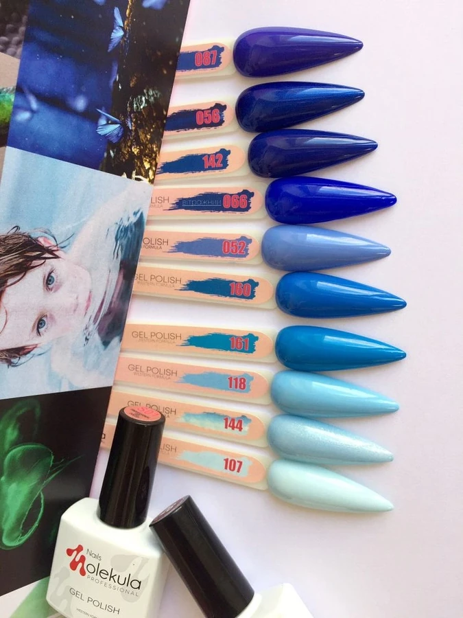 Гель-лак Molekula Gel Polish №161 Блакит, емаль 11 мл