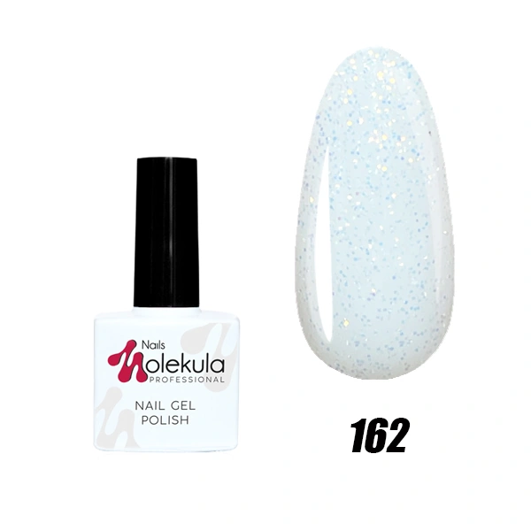 Гель-лак Molekula Gel Polish №162 Опал Сатурн, із шиммером 11 мл