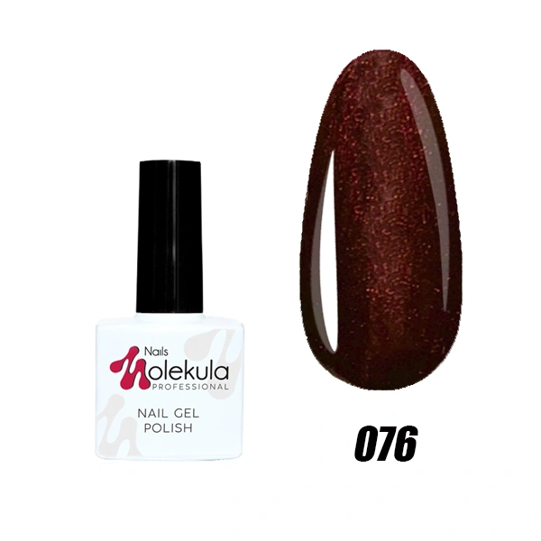 Гель-лак Molekula Gel Polish №076 Вишневий, Перламутр 11 мл