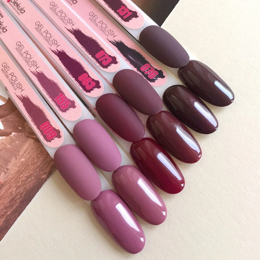 Гель-лак Molekula Gel Polish №076 Вишневий, Перламутр 11 мл