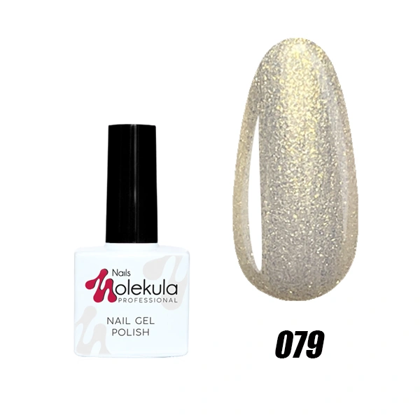 Гель-лак Molekula Gel Polish №079 Перловий хамелеон, Перламутр 11 мл