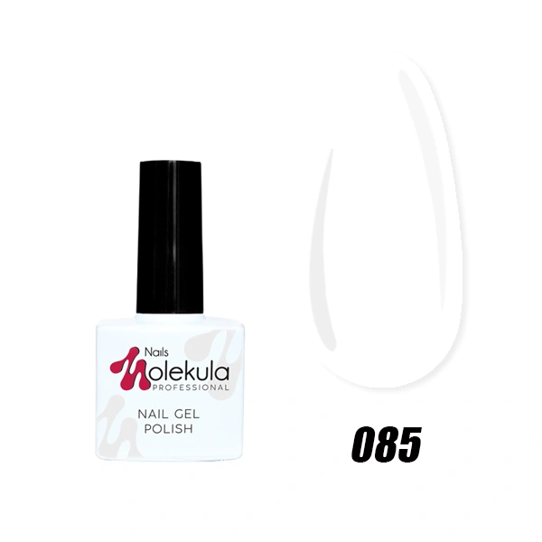 Гель-лак Molekula Gel Polish №085 Білий, Емаль 11 мл