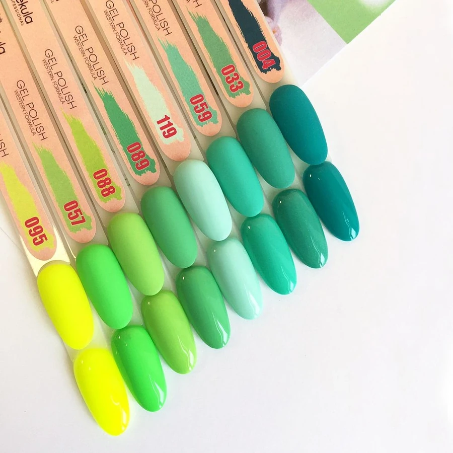Гель-лак Molekula Gel Polish №089 М`ятний, Емаль 11 мл