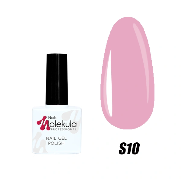 Гель-лак Molekula S10 Pink Flamingo фіолетовий, емаль 11 мл