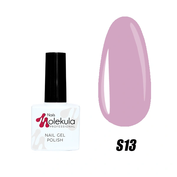 Гель-лак Molekula S13 Hot Lavander лавандовий, емаль 11 мл