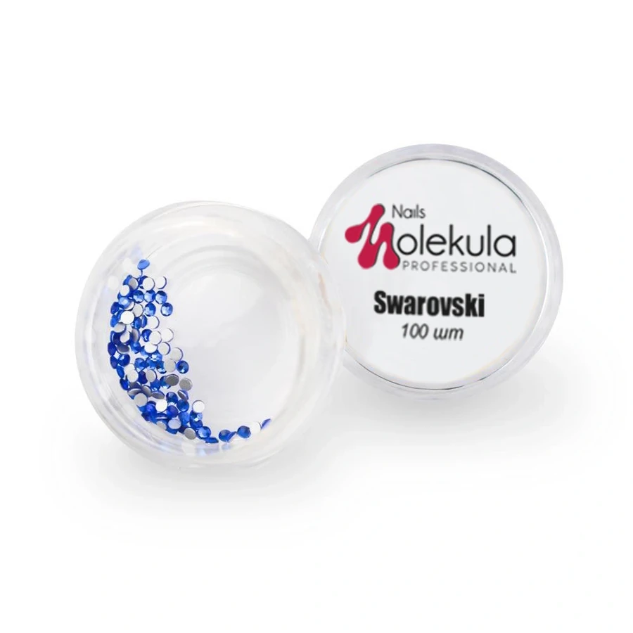 Камені сваровскі Molekula Swarovski Stones №3 (Blue) сині 100 шт