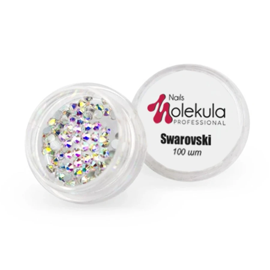 Камені сваровскі Molekula Swarovski Stones №4 (Holographic) голографік 100 шт