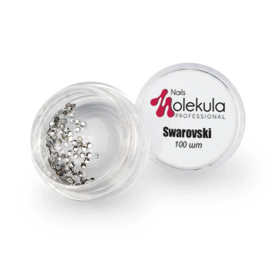 Камені сваровскі Molekula Swarovski Stones №4 (Crystal) прозорі 100 шт