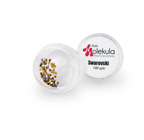 Камені сваровскі Molekula Swarovski Stones №5 (Gold) золото 100 шт