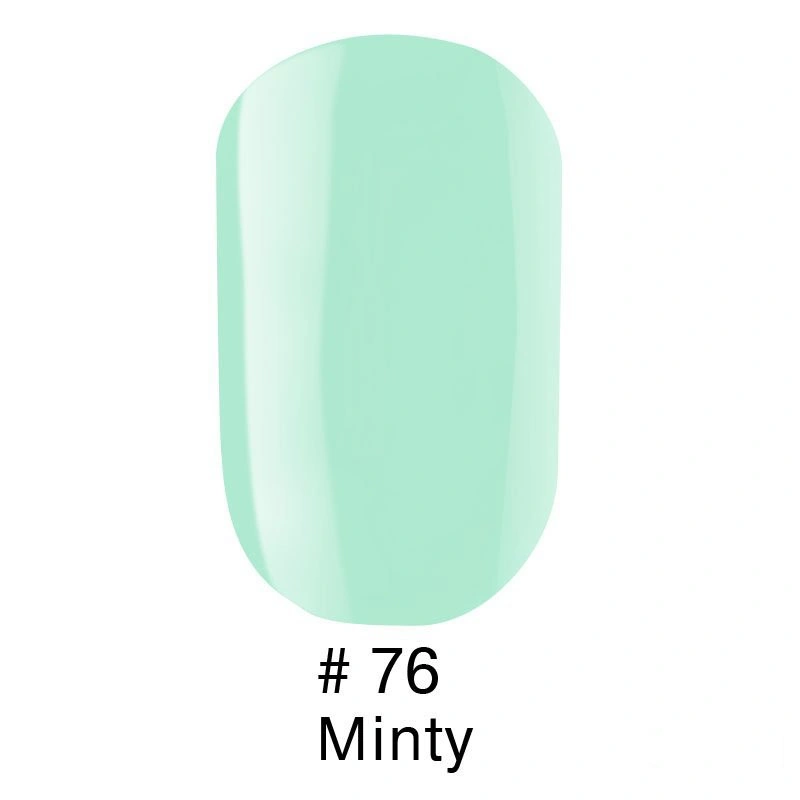 Гель-лак Naomi Gel Polish №76 Minty Fresh ніжний молочно-м`ятний, емаль 6 мл