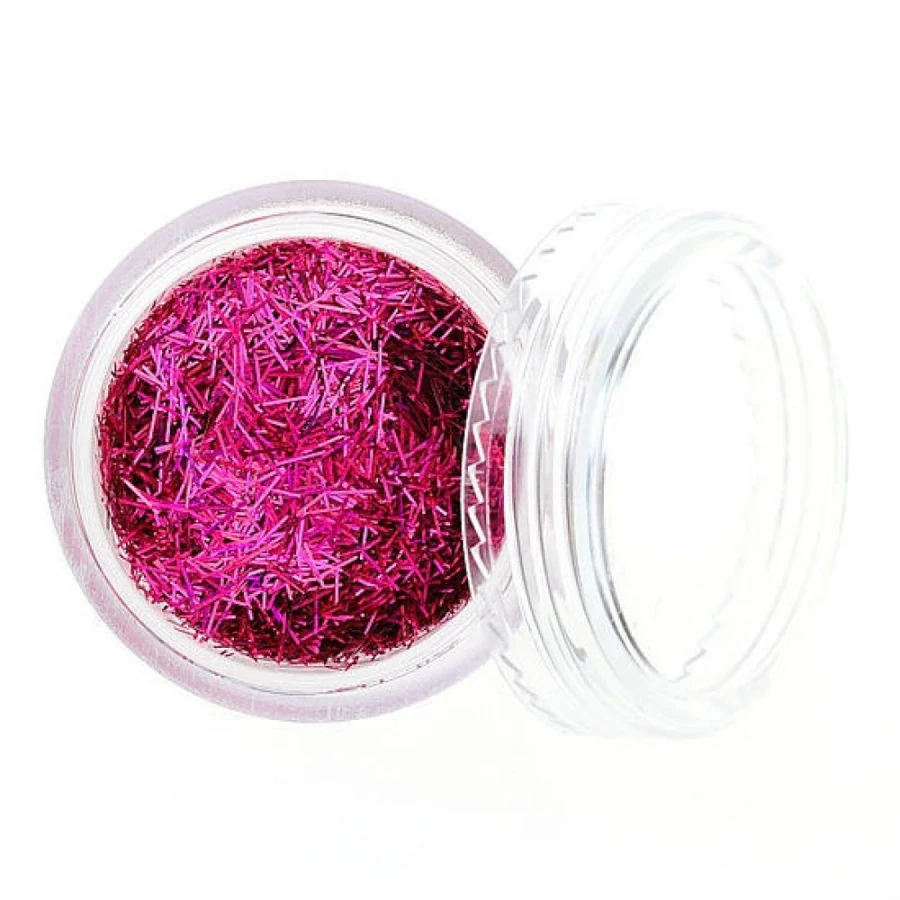 Стружка-соломка Molekula Shaving-Straw №04 (Pink Holographic) рожевий голографік