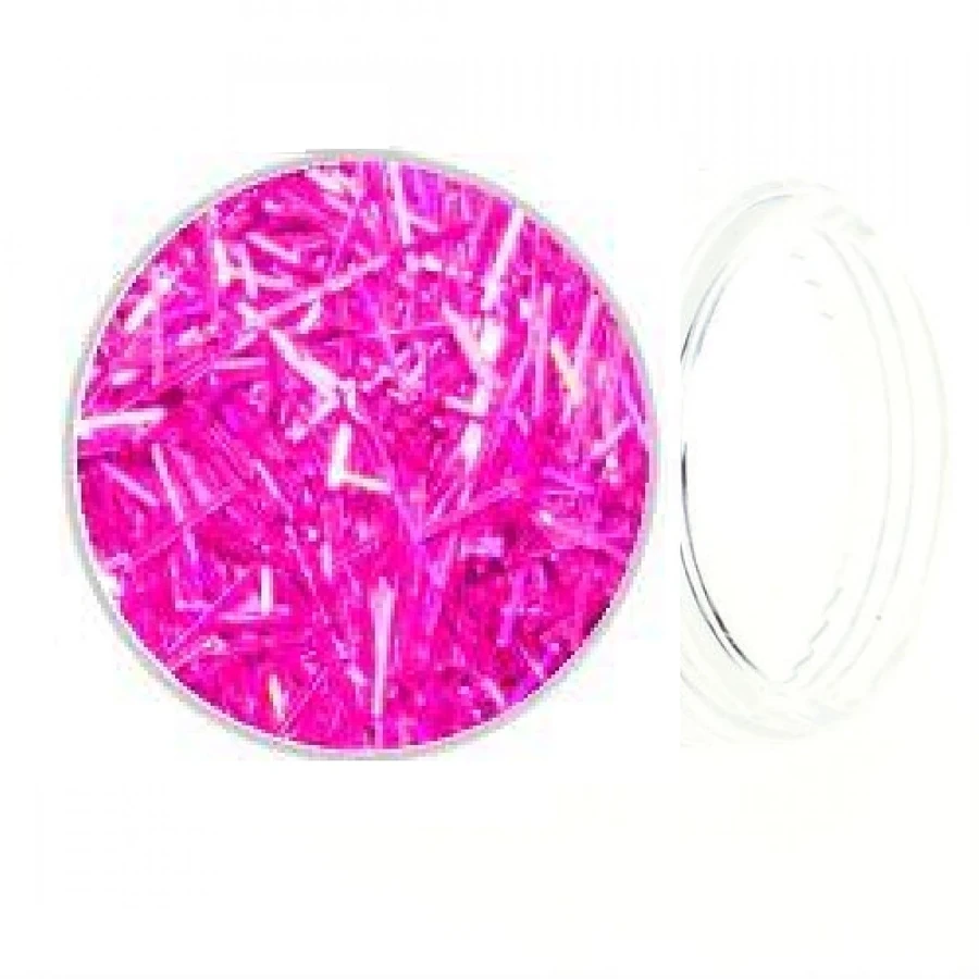 Стружка-соломка Molekula Shaving-Straw №05 (Crimson Holographic) малиновий голографік