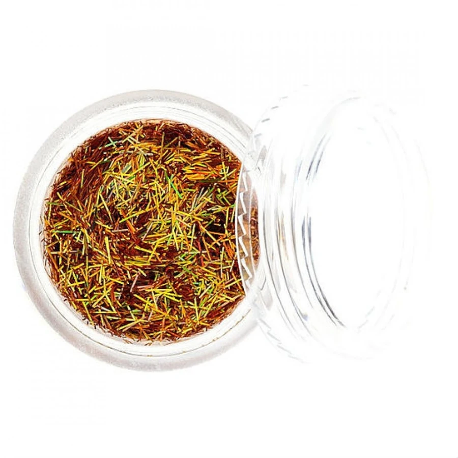 Стружка-соломка Molekula Shaving-Straw №07 (Gold Holographic) золотий голографік