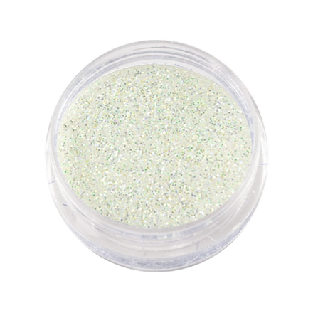 Пісок для дизайну Molekula Sand for Design (White with Green Iridescence) білий із зеленим переливом 3 г