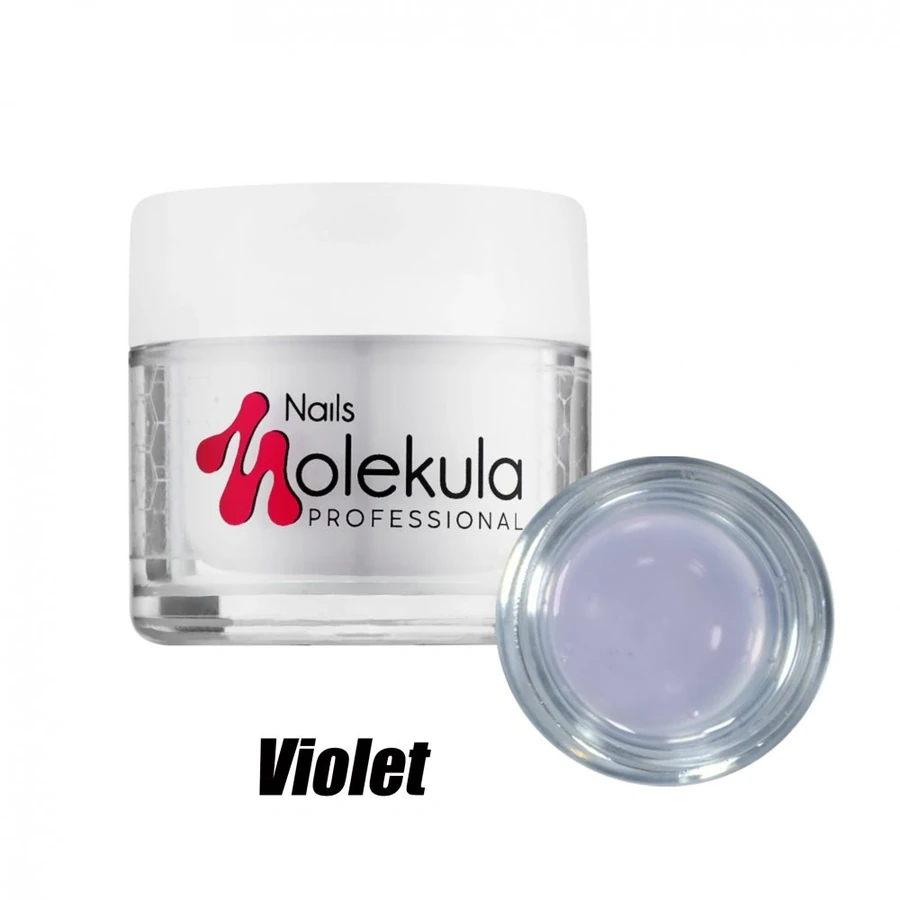 Універсальний гель для моделювання нігтів Molekula Gel №03 Violet прозоро-фіолетовий 50 мл