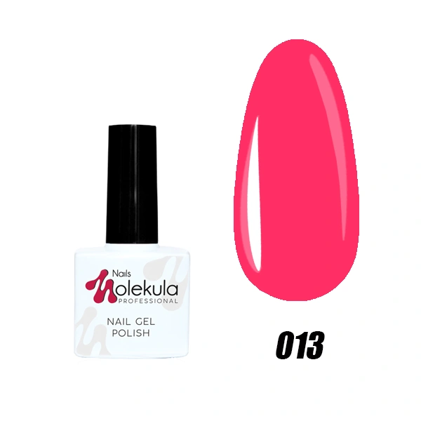 Гель-лак Molekula Gel Polish №013 рожевий, неоновий 11 мл