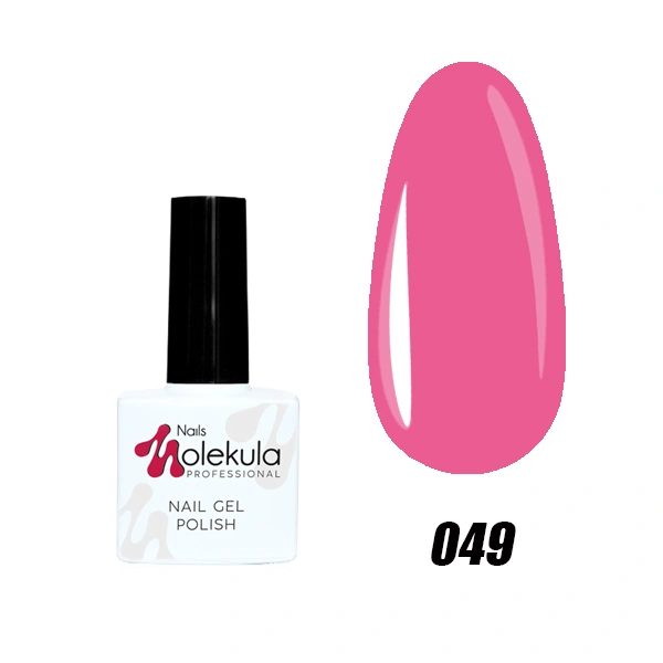 Гель-лак Molekula Gel Polish №049 Рожевий, Емаль 11 мл