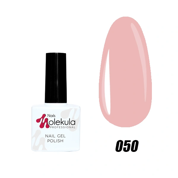Гель-лак Molekula Gel Polish №050 рожевий пудровий, Емаль 11 мл