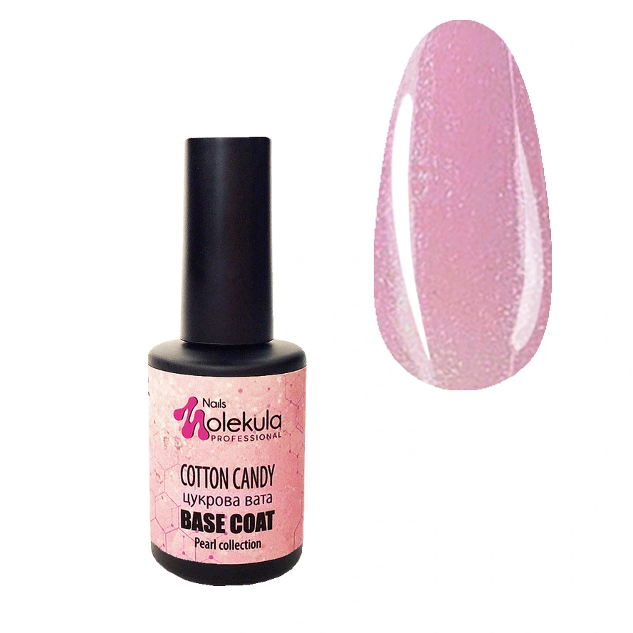 База для гель-лаку Molekula Base Cotton Candy цукрова вата 12 мл