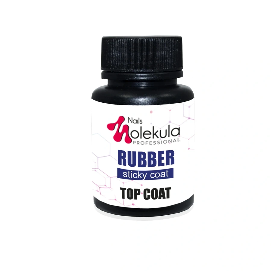 Каучуковий топ із липким шаром Molekula Rubber Top 30 мл
