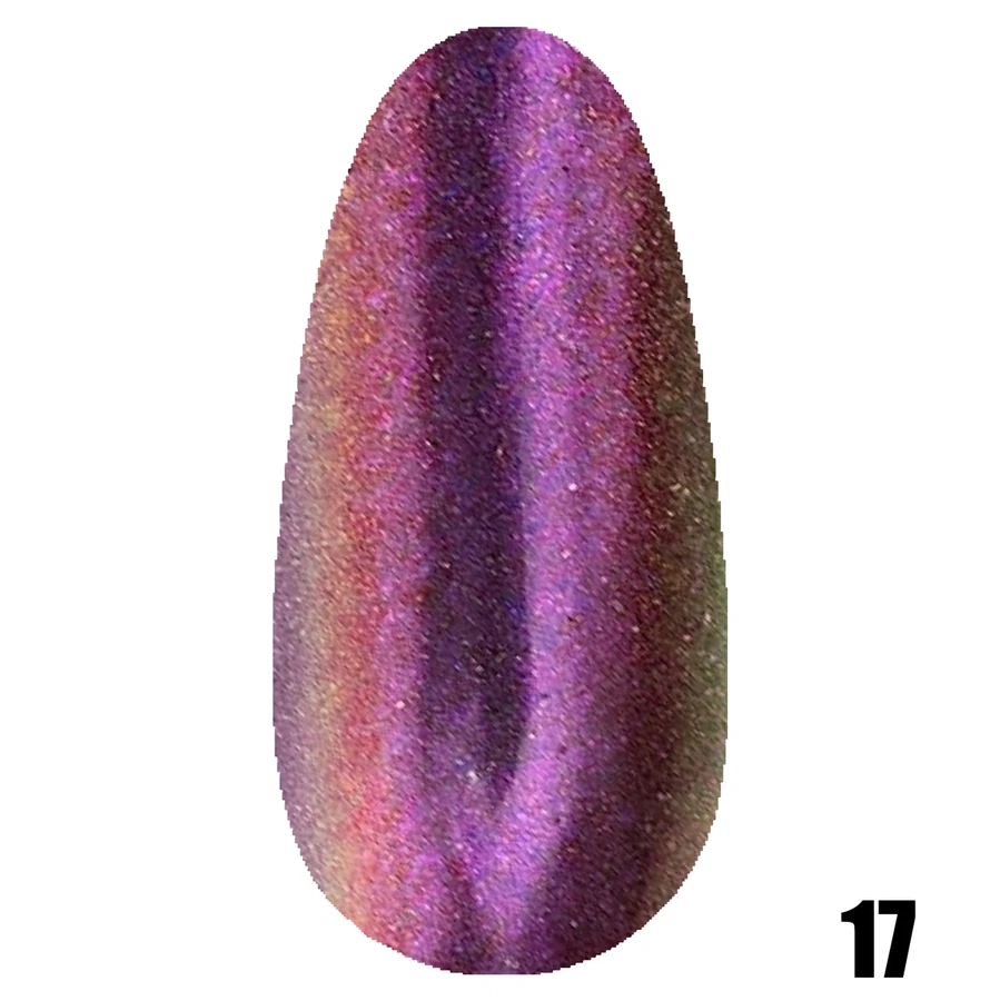 Дзеркальна пудра Molekula Mirror Powder №17 (Unicorn) єдиноріг, хамелеон голографічний 0,4 г