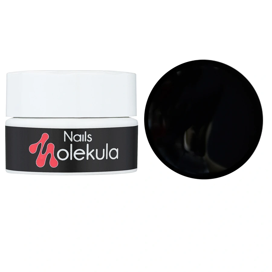 Гель-фарба Molekula Color Gel Black чорна 5 мл