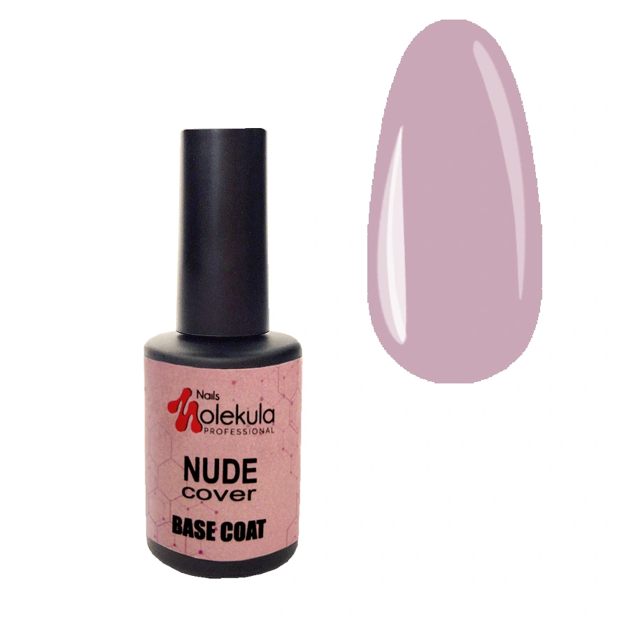 Камуфлююча база Molekula Base Nude Cover рожево-коричнева 12 мл
