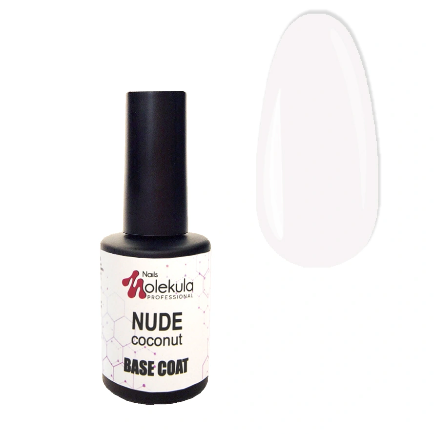 Камуфлююча база Molekula Base Nude Coconut біла 12 мл