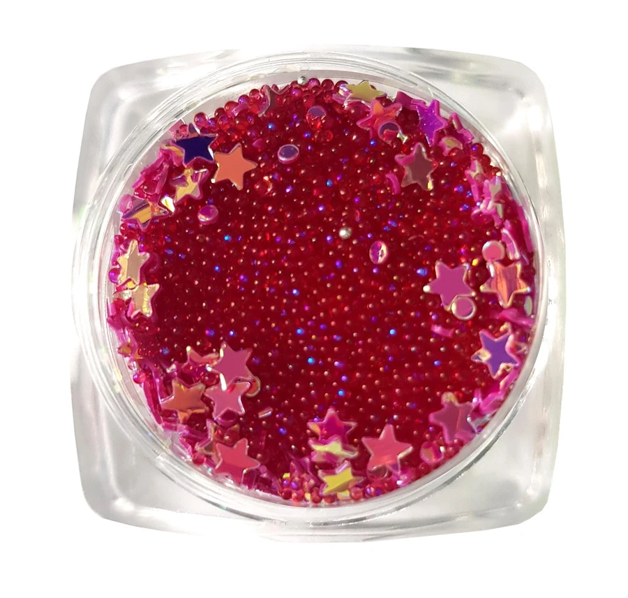 Бульйонки з декором Molekula Bowls with Decor (Crimson) малинові 4 г