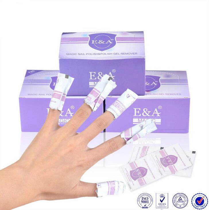 Серветки для видалення гель-лаку Molekula Magic Nail Polish & Polish Gel Remover Wipes 120 шт