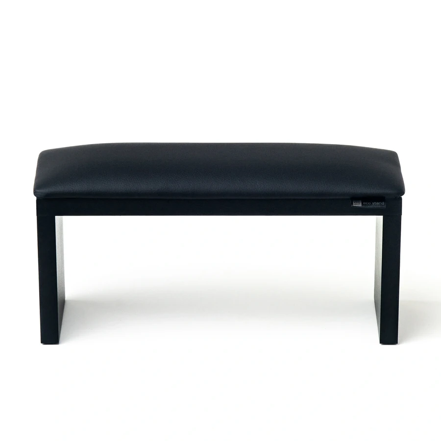 Підставка манікюрна чорна на чорних ніжках Eco Stand Wood Black on Black Legs
