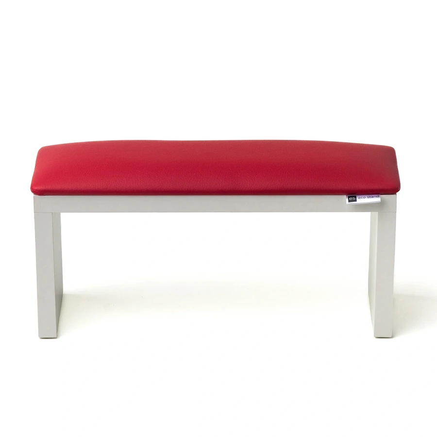 Підставка манікюрна червона на білих ніжках Eco Stand Wood Red on White Legs