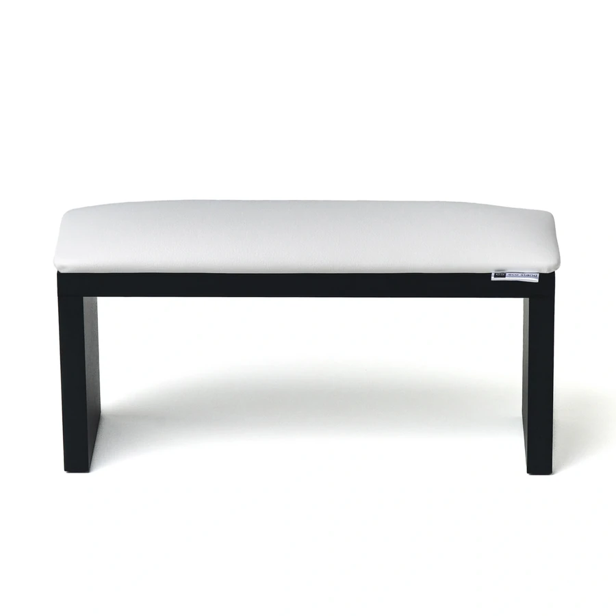Підставка манікюрна біла на чорних ніжках Eco Stand Wood White on Black Legs