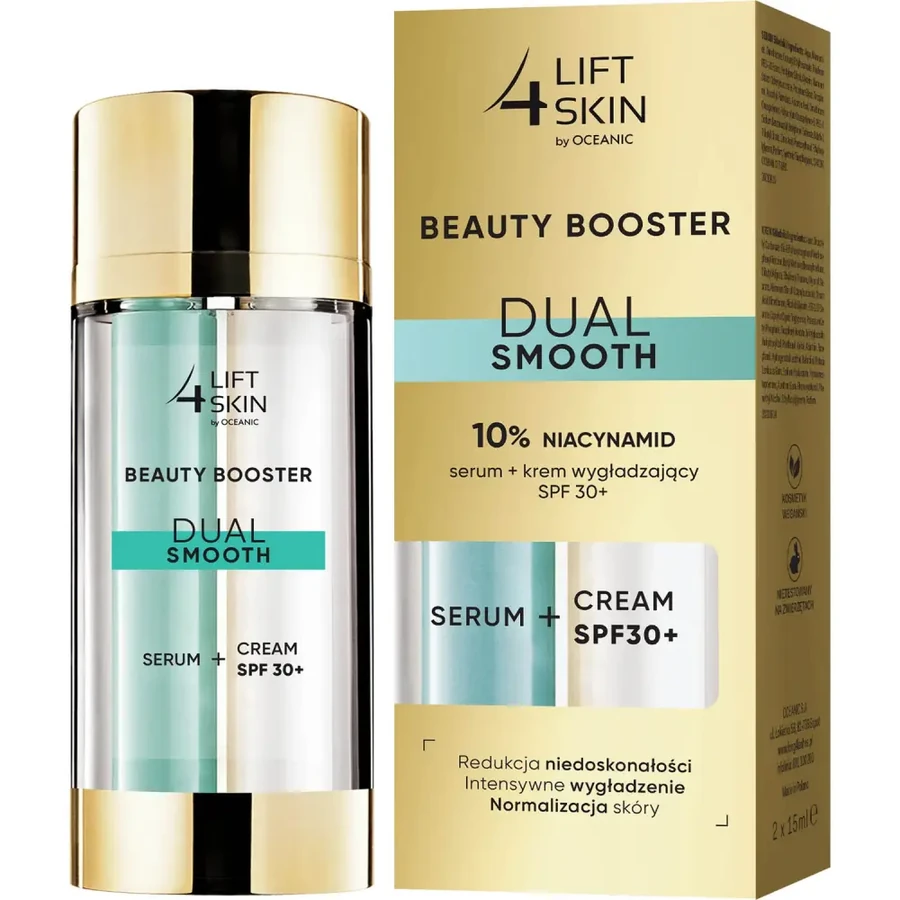 Сироватка + крем для обличчя Lift4Skin Dual Smooth Serum + SPF30 Cream 2х15 мл