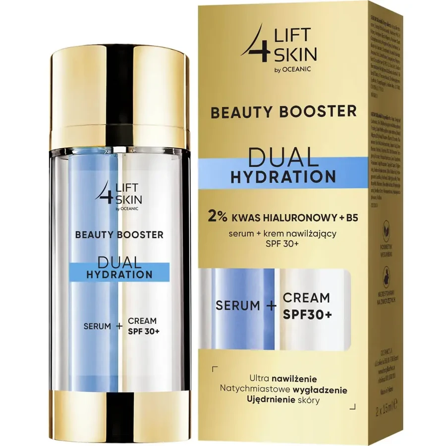 Сироватка + крем для обличчя Lift4Skin Dual Hydration Serum + SPF30 Cream 2х15 мл