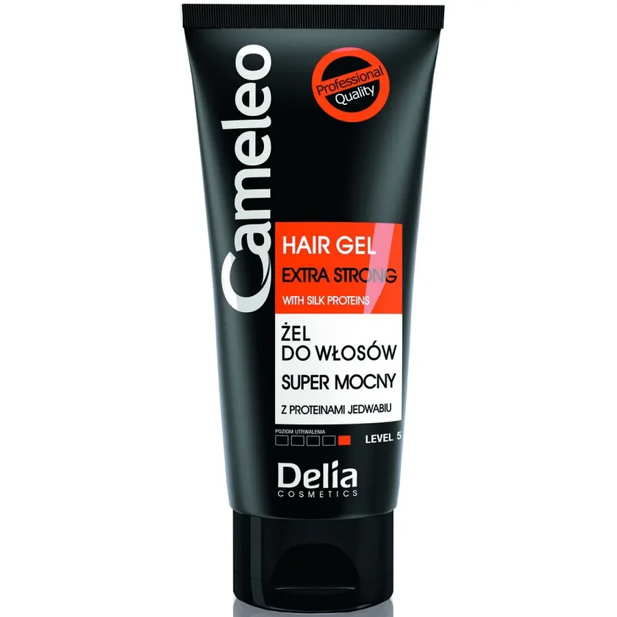 Гель для укладання волосся Delia Cameleo Hair Gel Extra Strong екстра сильна фіксація 200 мл