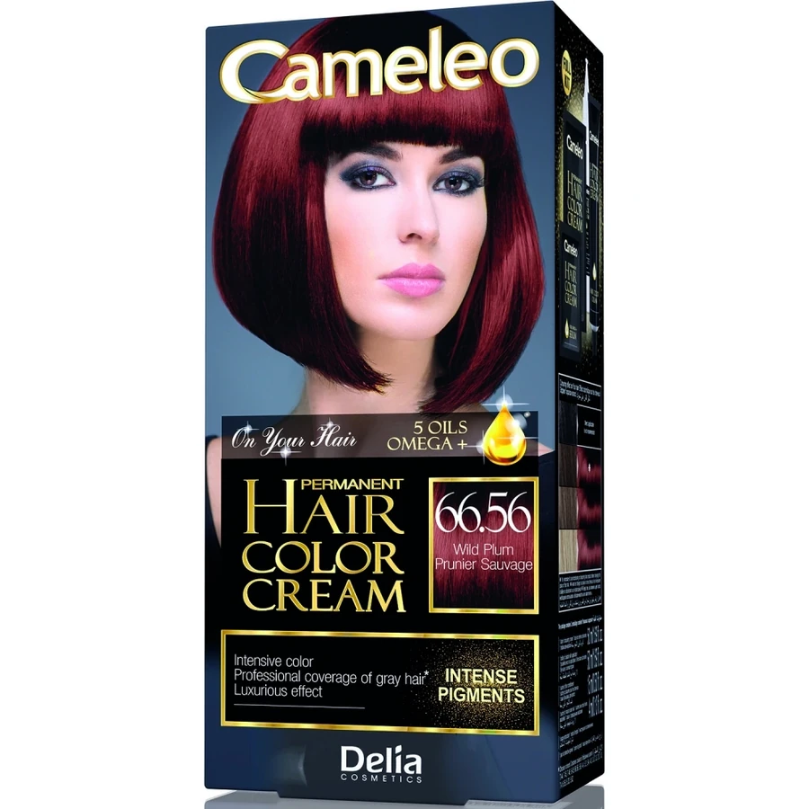 Фарба для волосся Delia Cameleo Hair Color Cream Wild Plum дика слива 50 мл